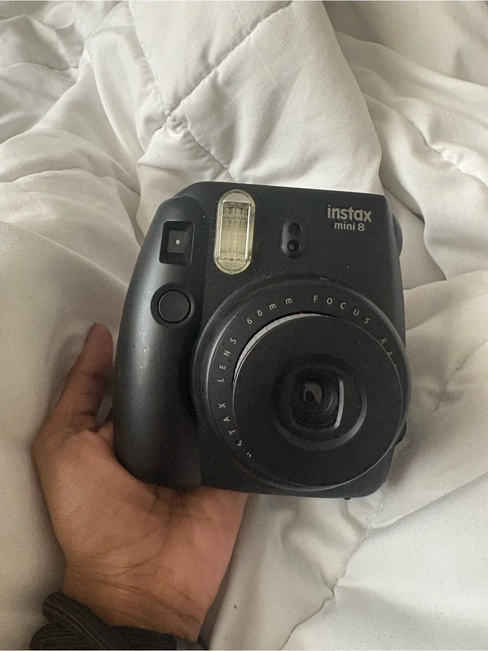 Fujifilm Instax Mini 8 Instant Camera in Black with Carry Case